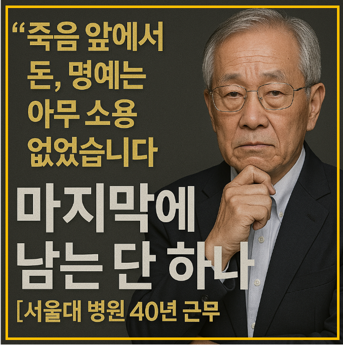 죽음 후회