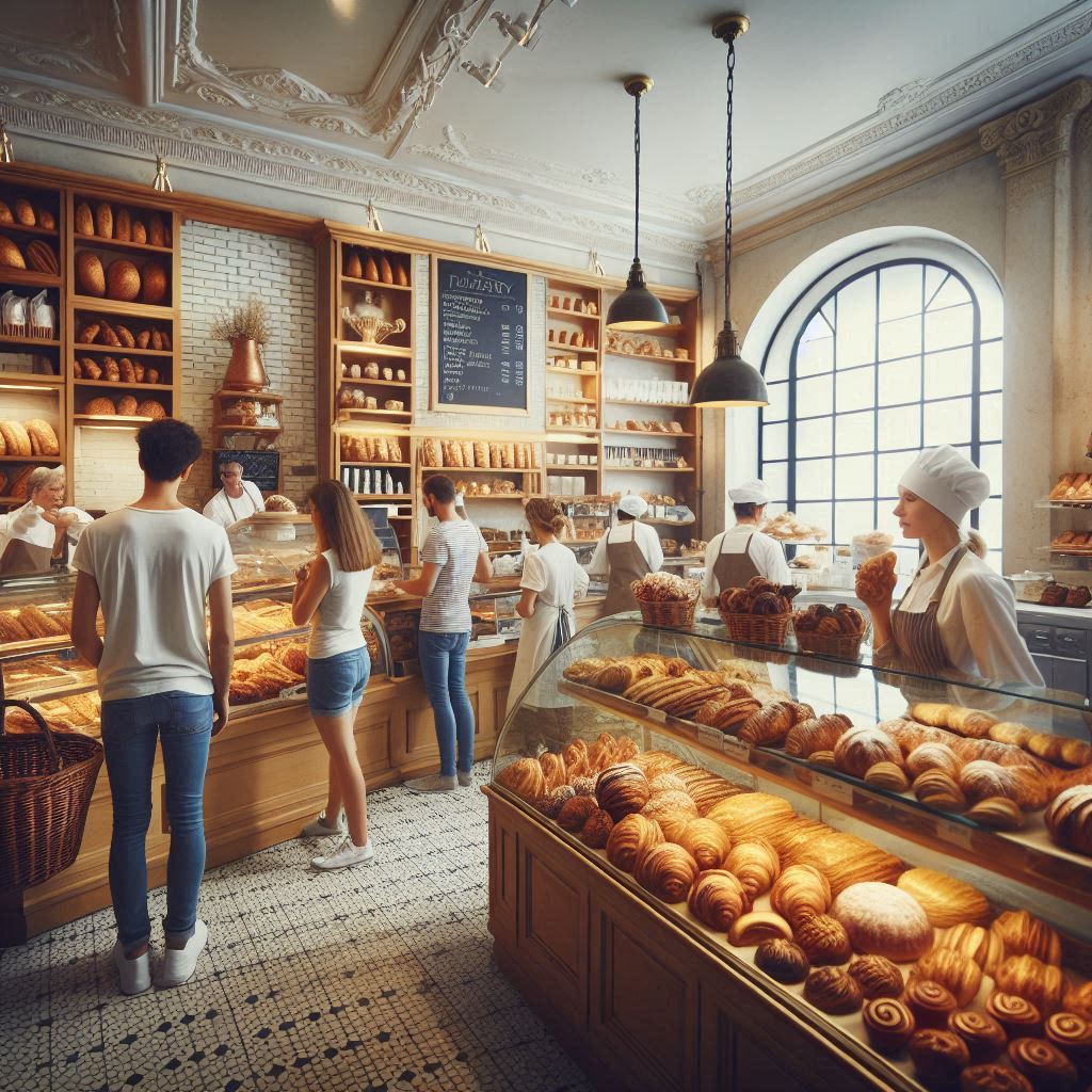 베이커리 배경