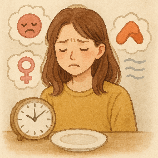 다이어트 하려다 우울해졌다?｜간헐적 단식이 여성 뇌를 뒤흔드는 호르몬의 역습