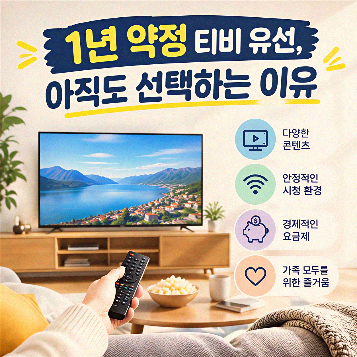 티비 유선 약정, OTT 시대에 진짜 괜찮을까?