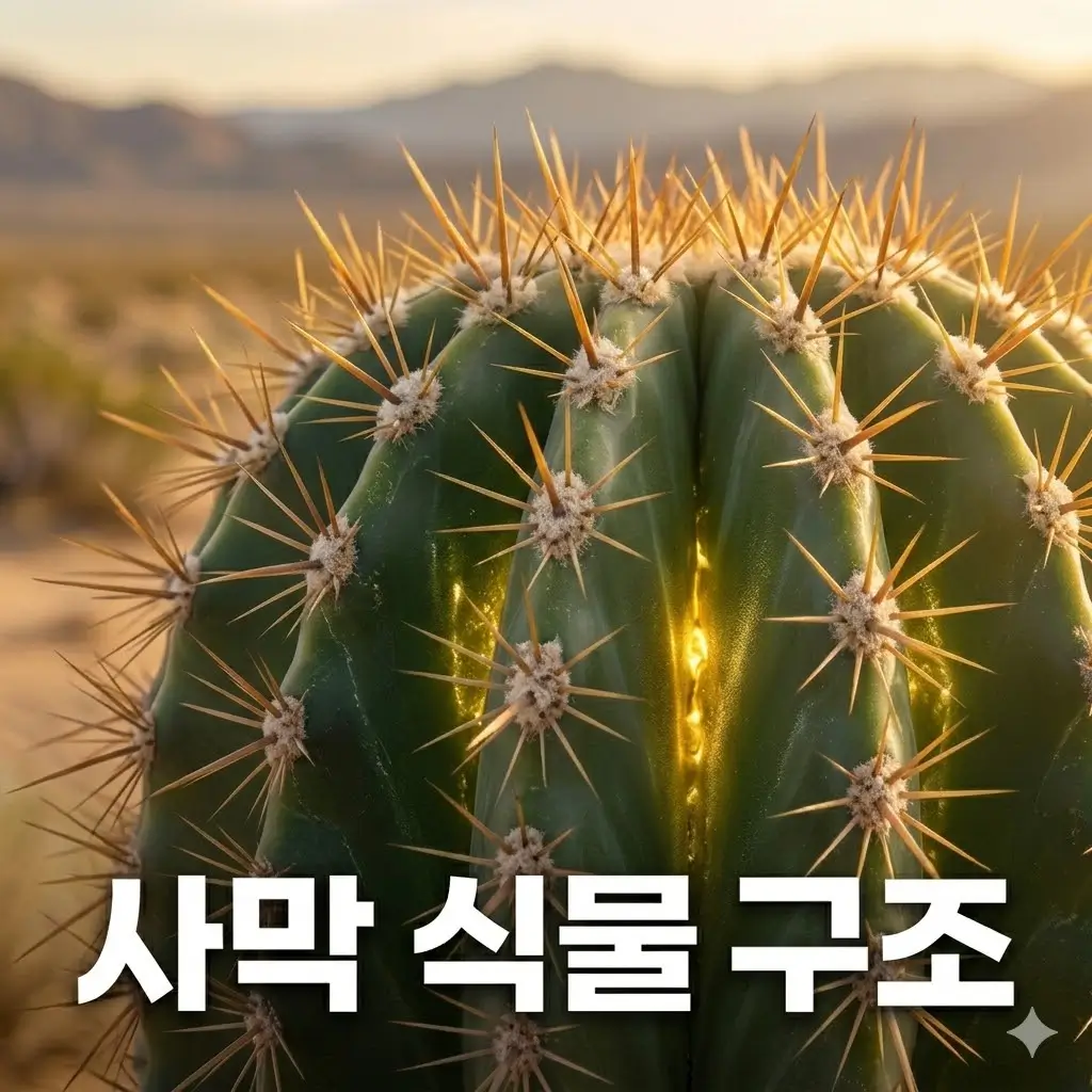사막 식물을 처음 이해할 때 꼭 알아야 할 기본 구조 5가지