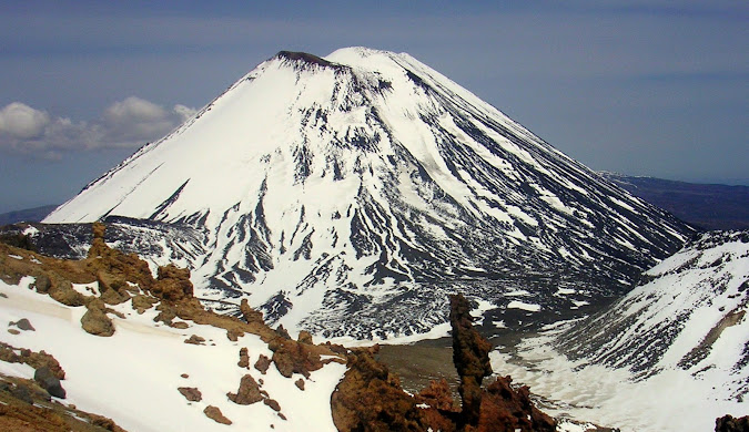 뉴질랜드 북섬 통가리로산