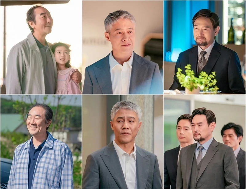 나의 해피엔드에 출연한 김홍파&#44; 박호산&#44; 김명수