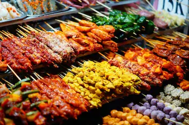 달랏 야시장 음식