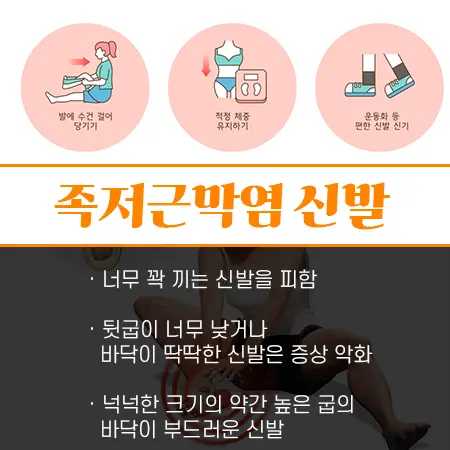 족저근막염 깔창