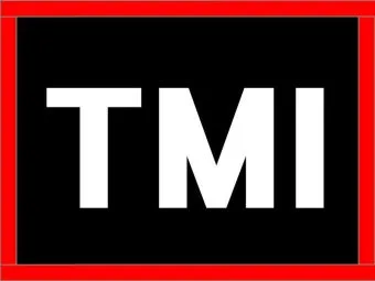 tmi 뜻과 3가지 상황별 해석 자료집_2