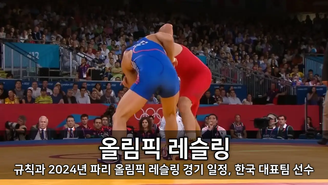 올림픽 레슬링 - 규칙과 2024년 파리 올림픽 레슬링 경기 일정, 한국 대표팀 선수