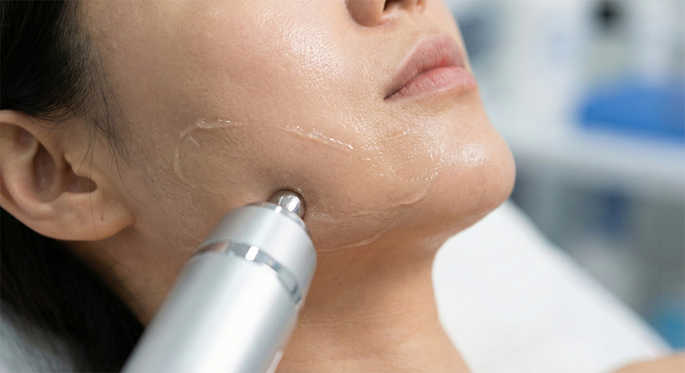 얼굴 EMS 원리 표정근 자극 턱선 탄력 개선 효과