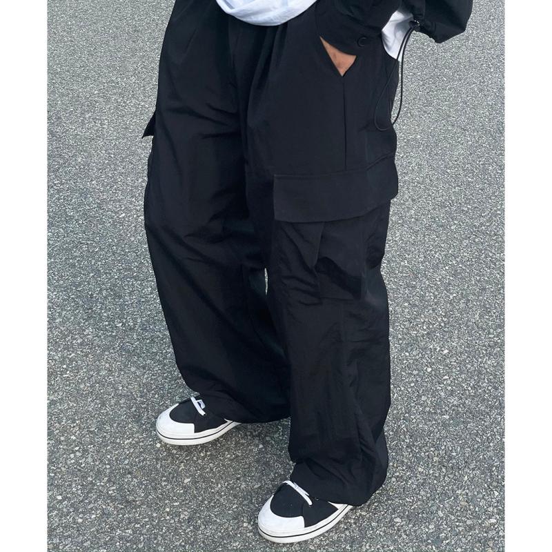 남성카고바지 나일론팬츠 벌룬팬츠 와이드조거팬츠