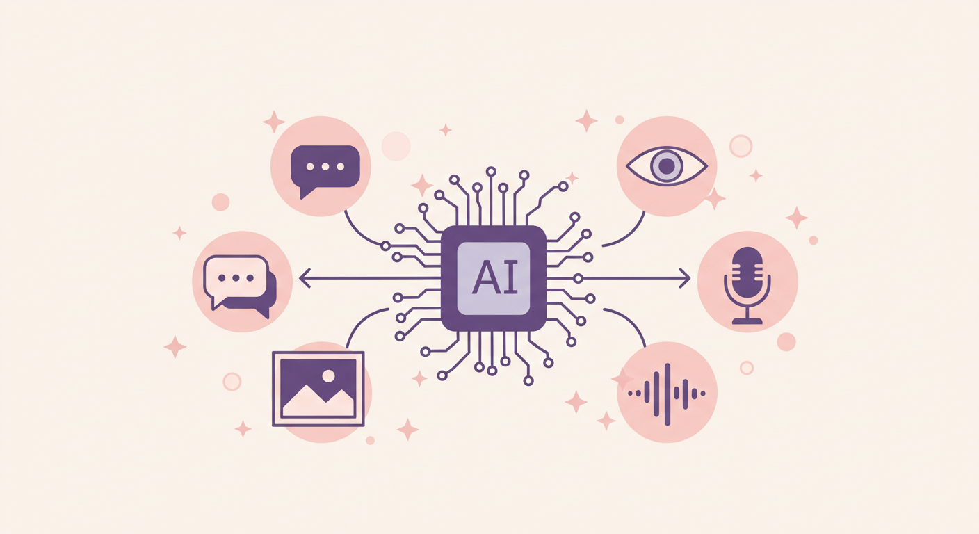 멀티모달 AI 혁신 (텍스트, 이미지, 음성)