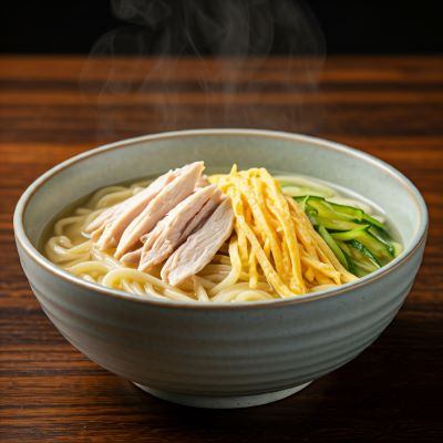 개성 닭칼국수
