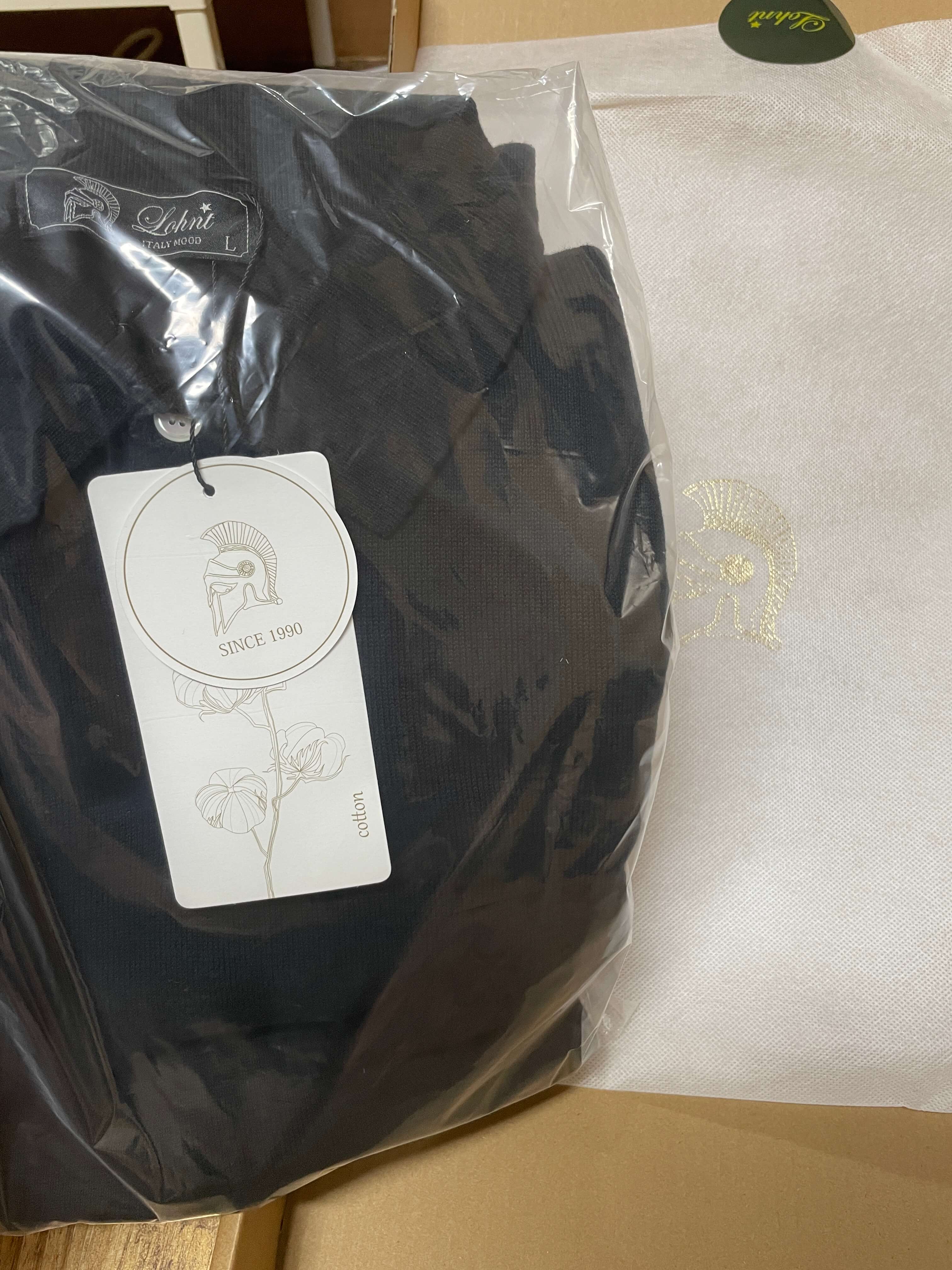 론트-니트 버튼 카라티