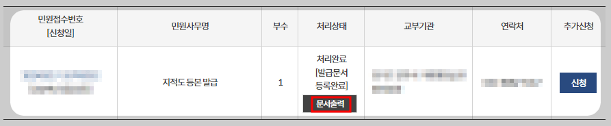 지적도 무료열람 방법