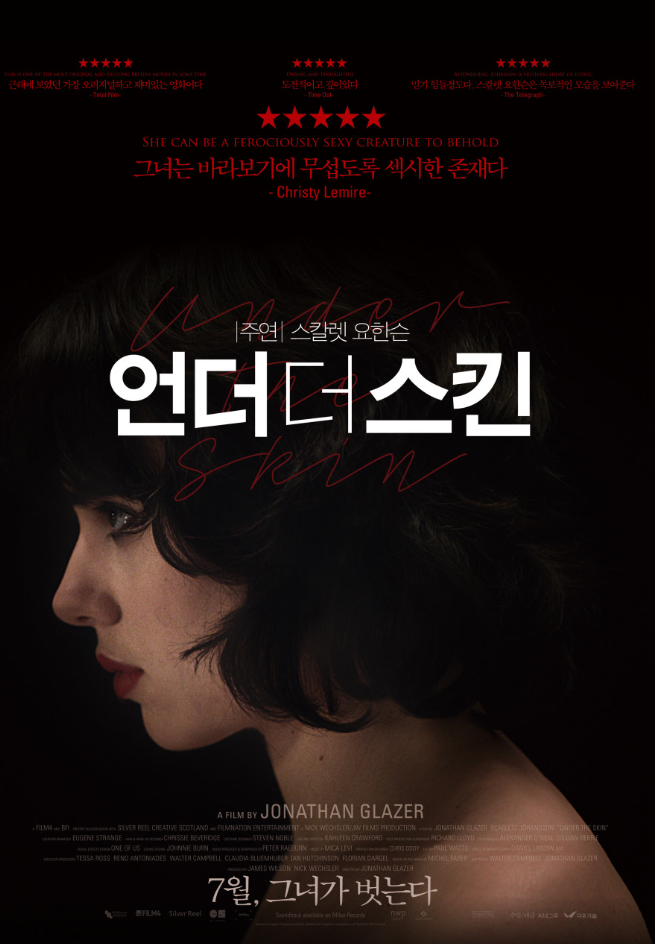 언더 더 스킨 포스터