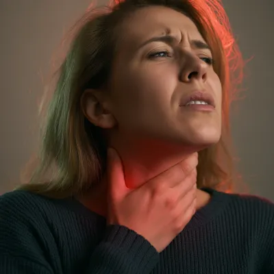 인후염과 후두염은 어디에 염증이 생길까?2