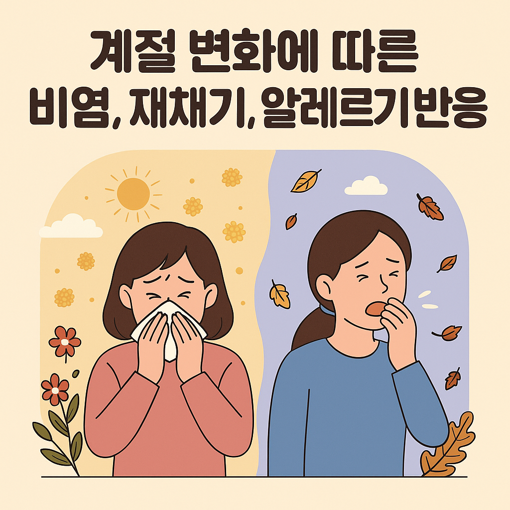 환절기 비염 예방