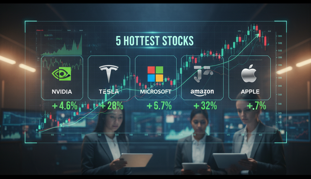 현재 가장 핫한 주식