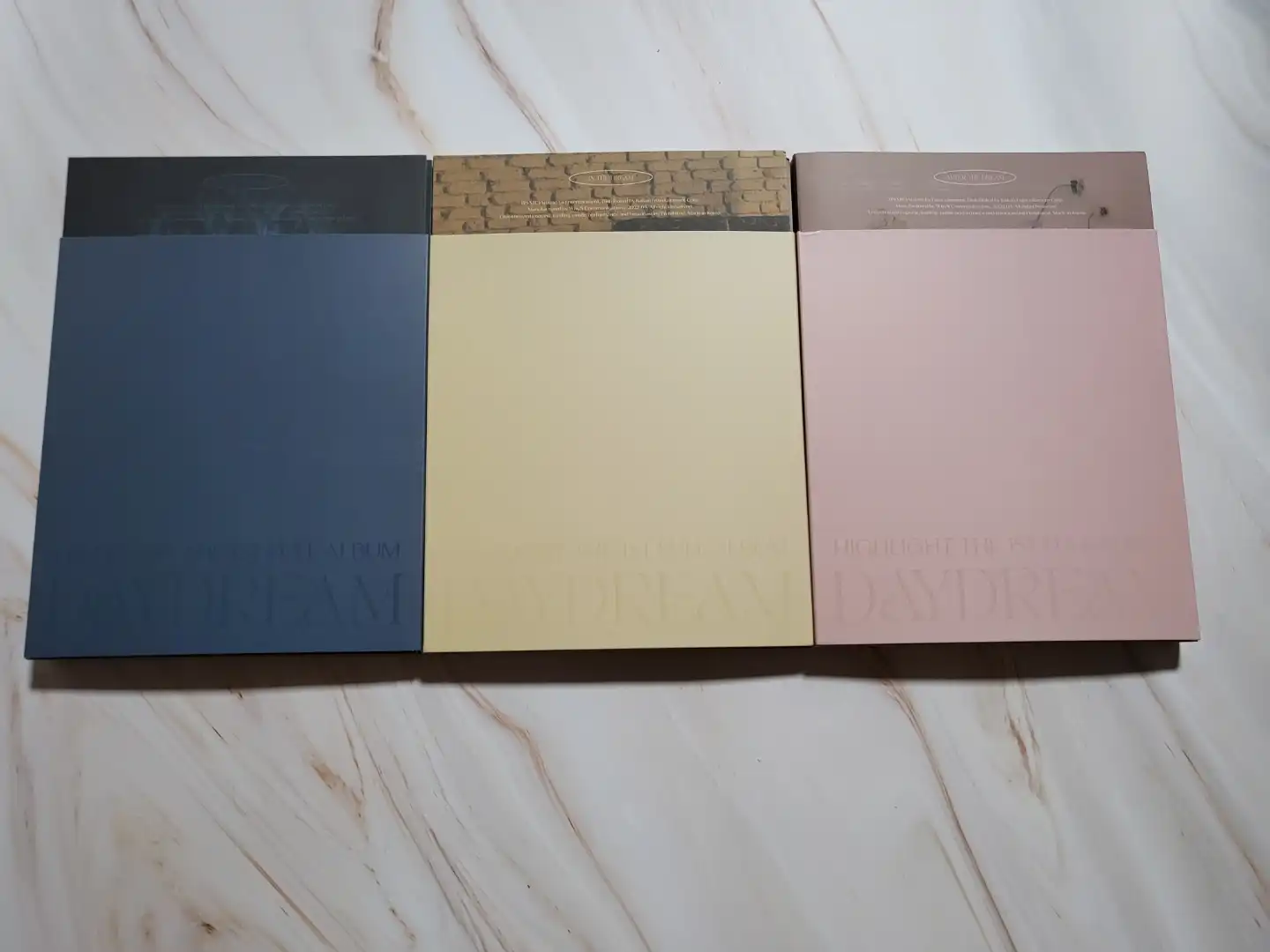 하이라이트_정규1집_DAYDREAM(데이드림)_앨범_3종