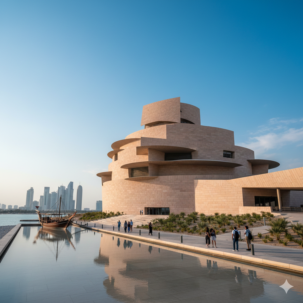 카타르 역사를 한눈에 볼수있는 카타르 국립 박물관