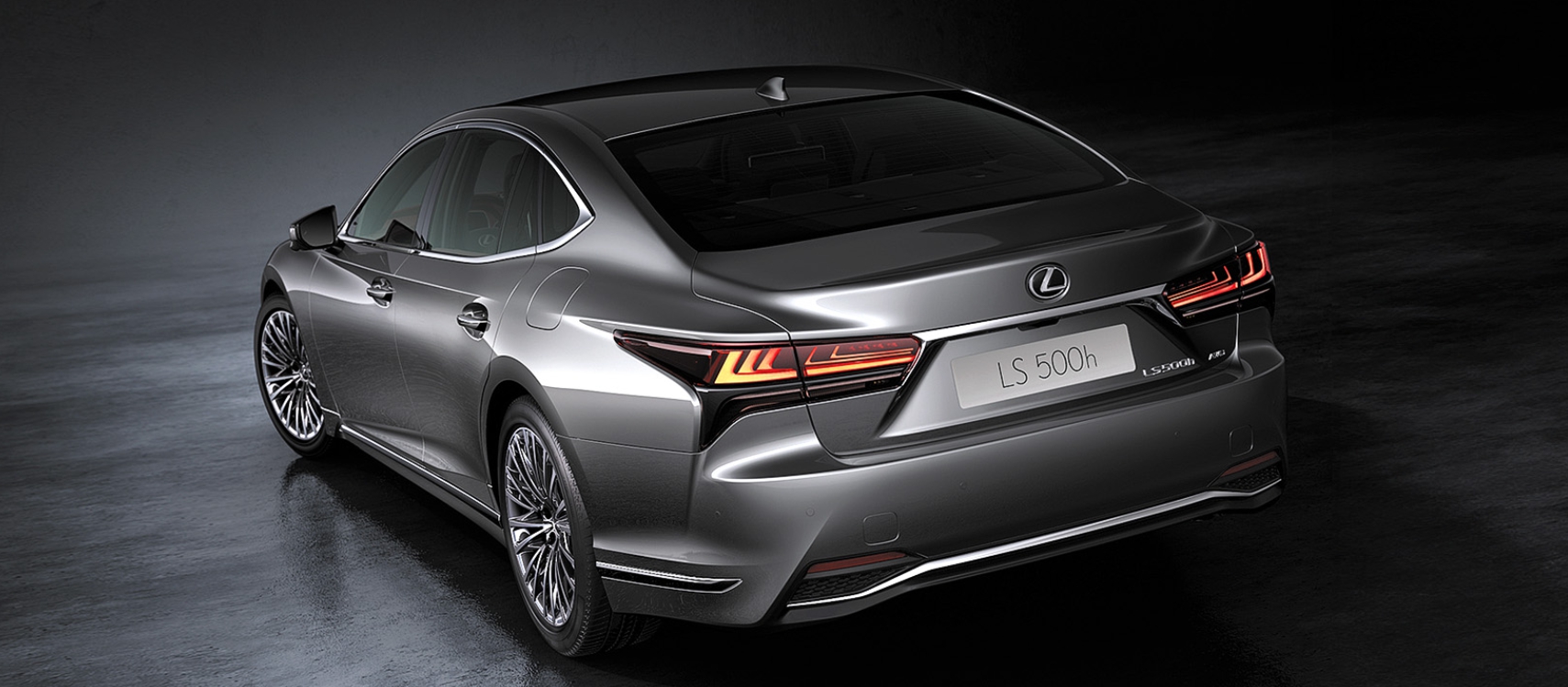 LS500h 후면