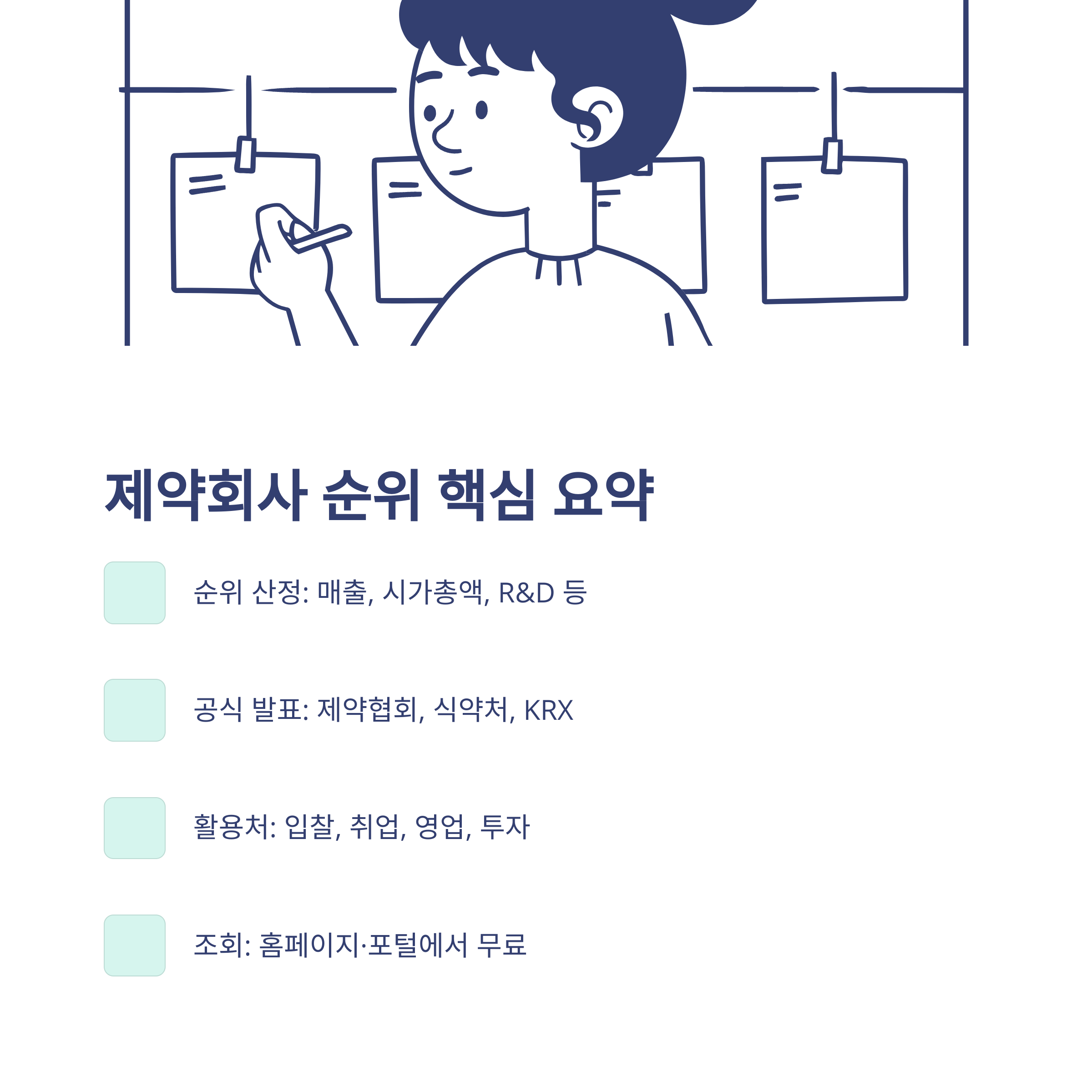 제약회사 순위, 2024 국내 100대 매출&middot;연봉&middot;주식 분석 공식 가이드15