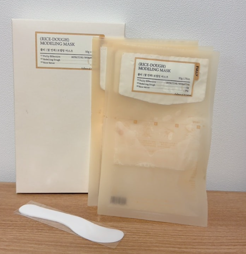 모델링팩 풀리 쌀반죽팩 내돈내산 효과