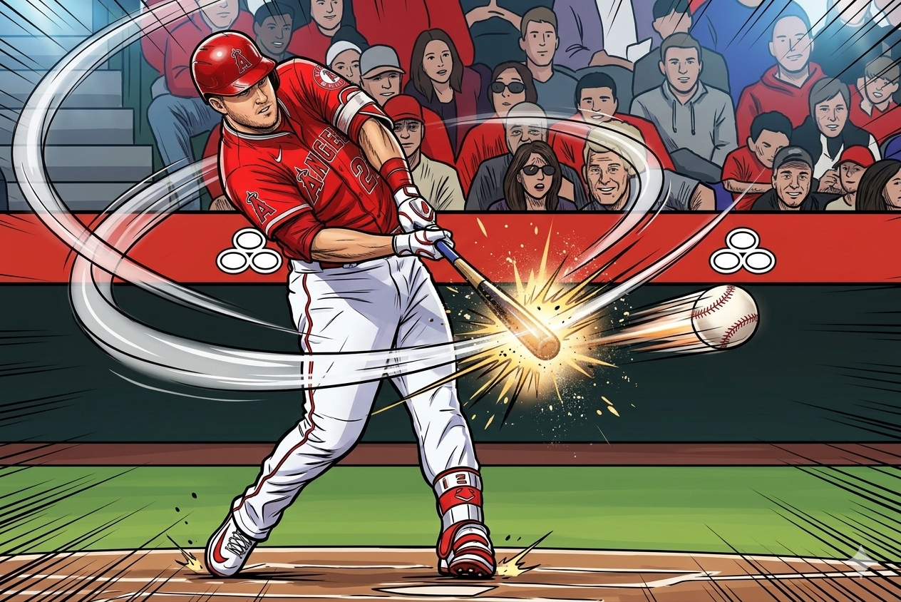 MLB 마이크 트라웃 뉴욕 양키스 원정 4연전 연속 홈런 기록 및 MVP 스타의 부활 분석