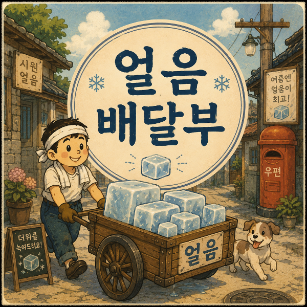 냉장고가 없던 시대의 영웅, 얼음 배달부의 하루