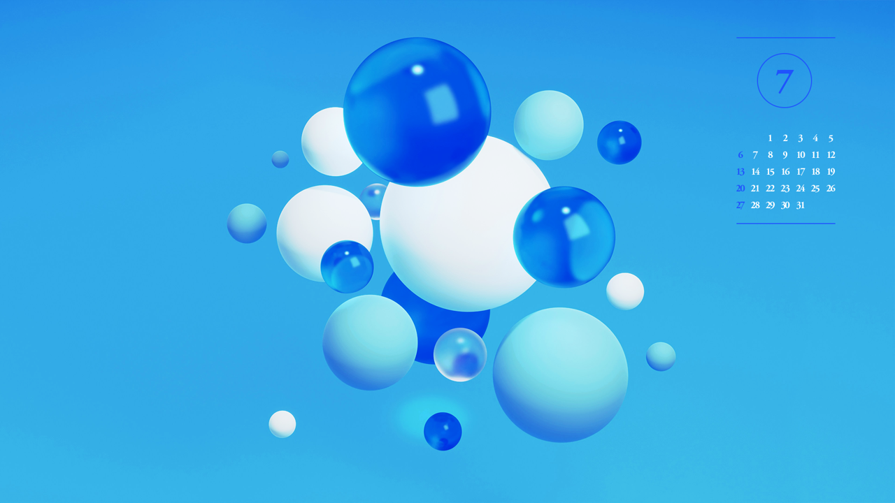 04 중앙에 있는 구 A - 2025년7월 노트북배경화면