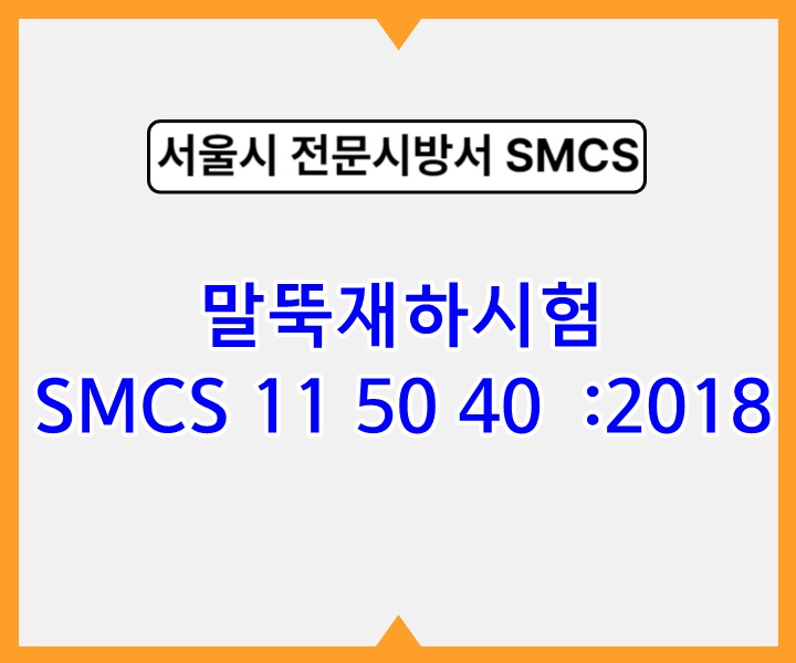 말뚝재하시험 SMCS 11 50 40 :2018 서울시 전문 시방서1