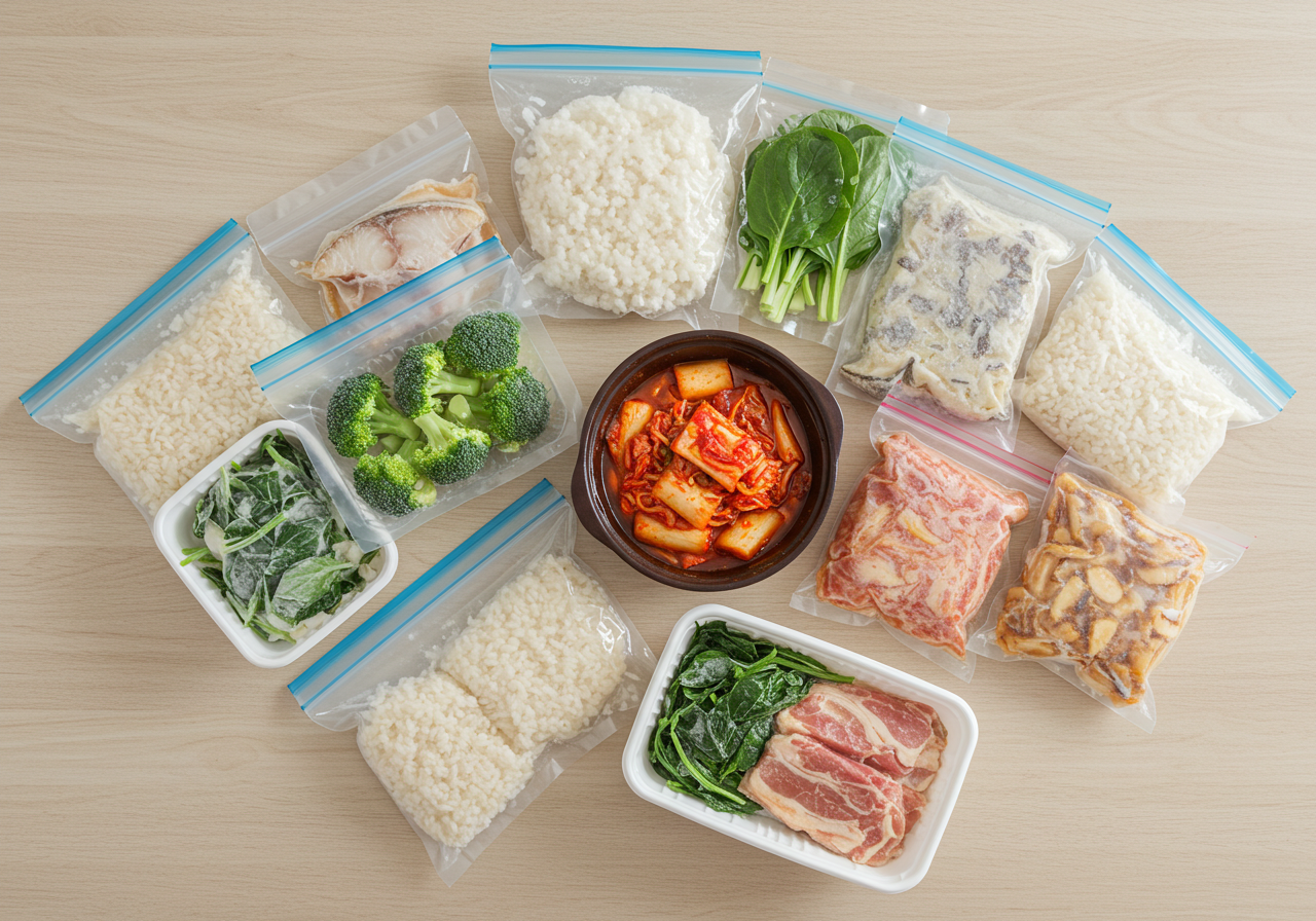 여름철 냉동보관 꿀팁! 음식별 냉동 가능 기간 & 해동 요령 총정리 🧊