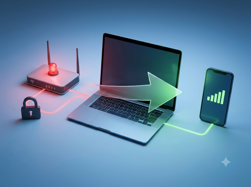 Wi-Fi, VPN, 네트워크 연결 문제