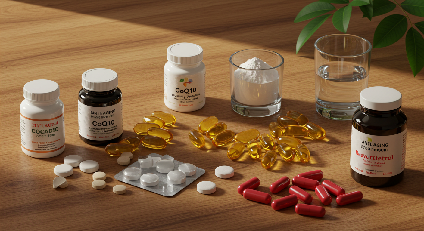 노화방지를 위한 영양제