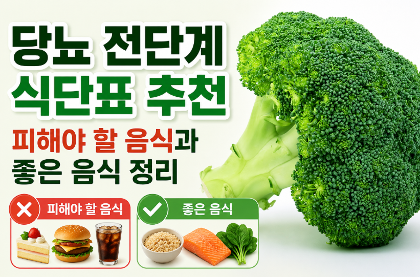 당뇨 전단계 식단표 추천 이미지사진