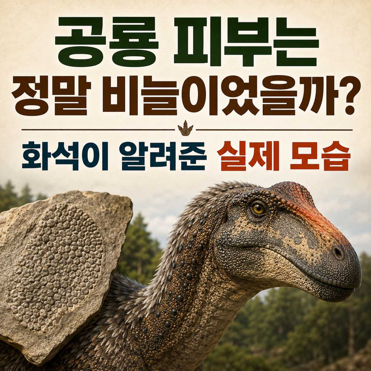 공룡 피부