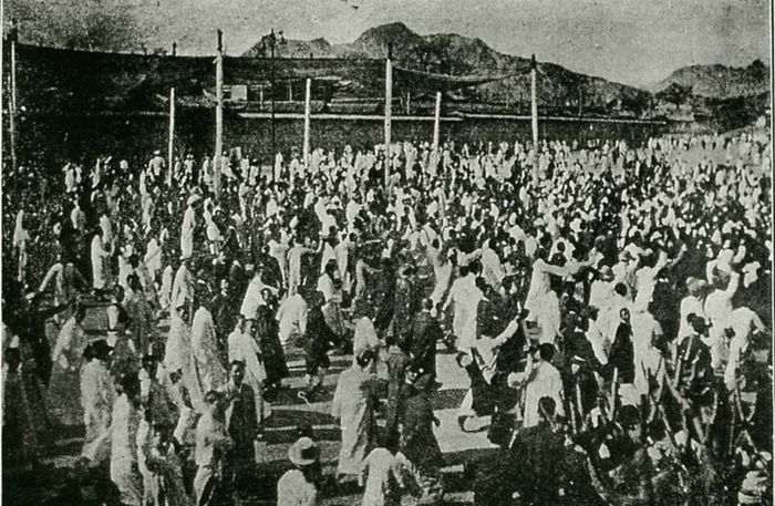 3·1운동 시위 군중(출처: 국사편찬위원회)