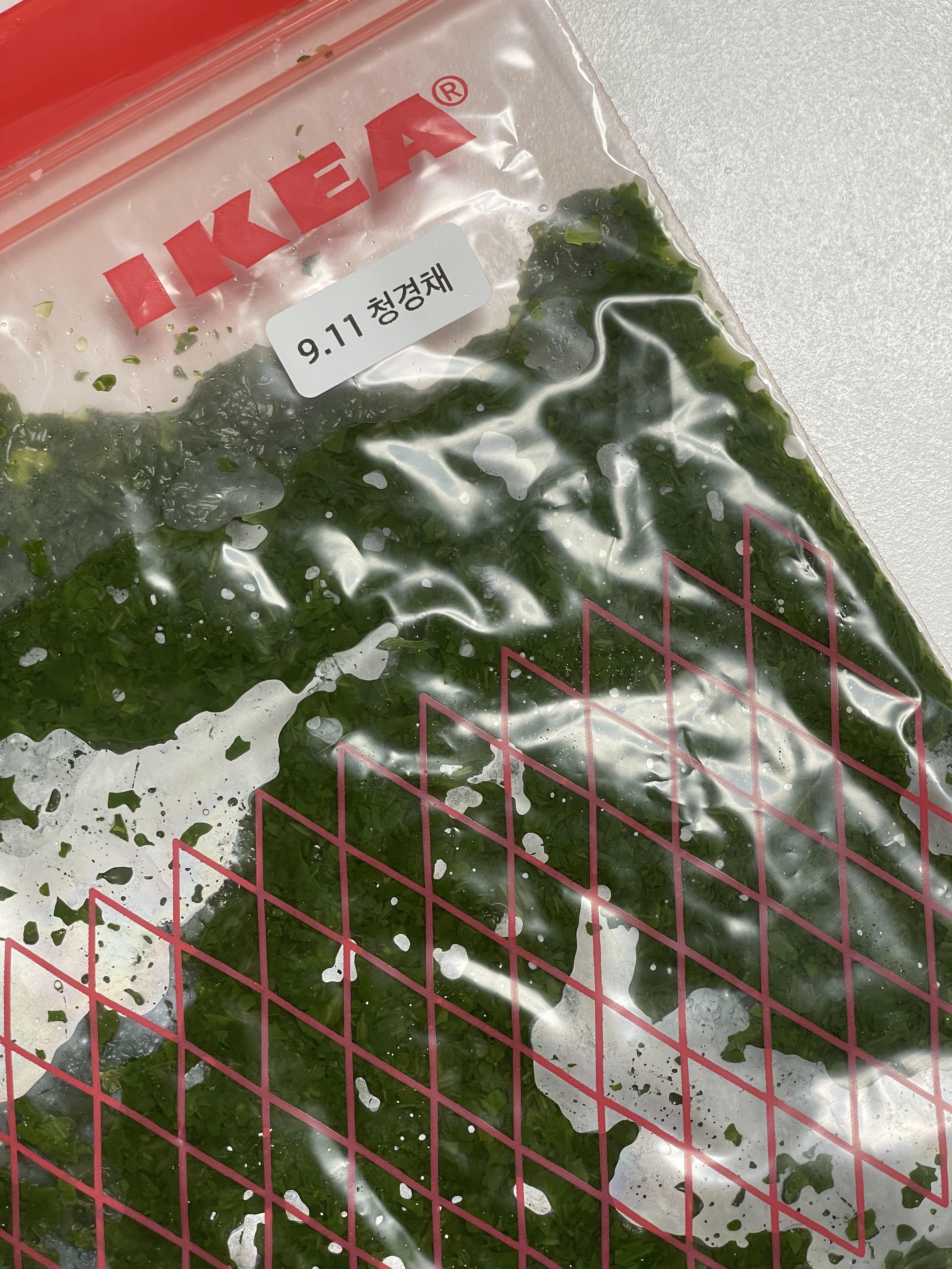 토핑 이유식 청경채 큐브 