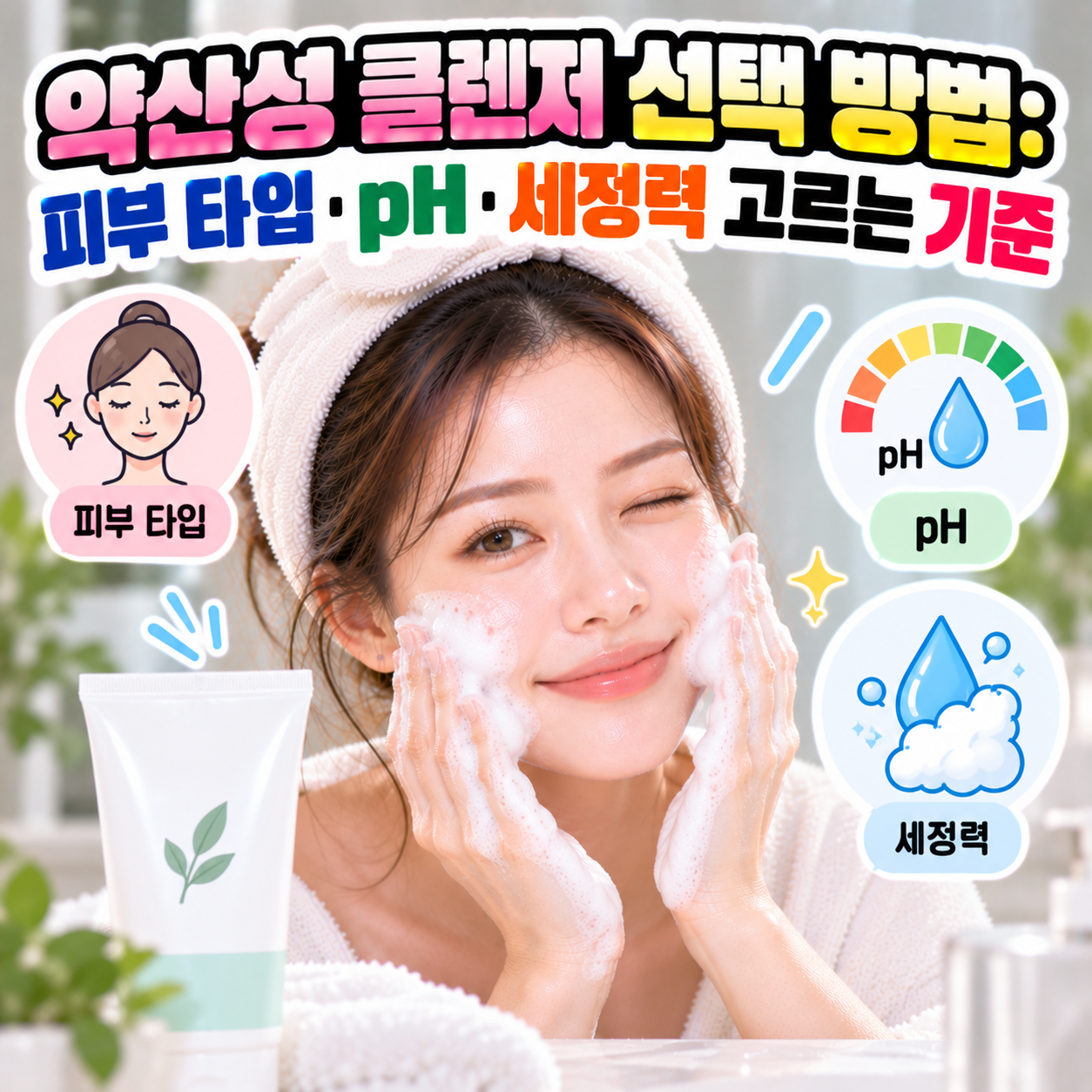 약산성 클렌저