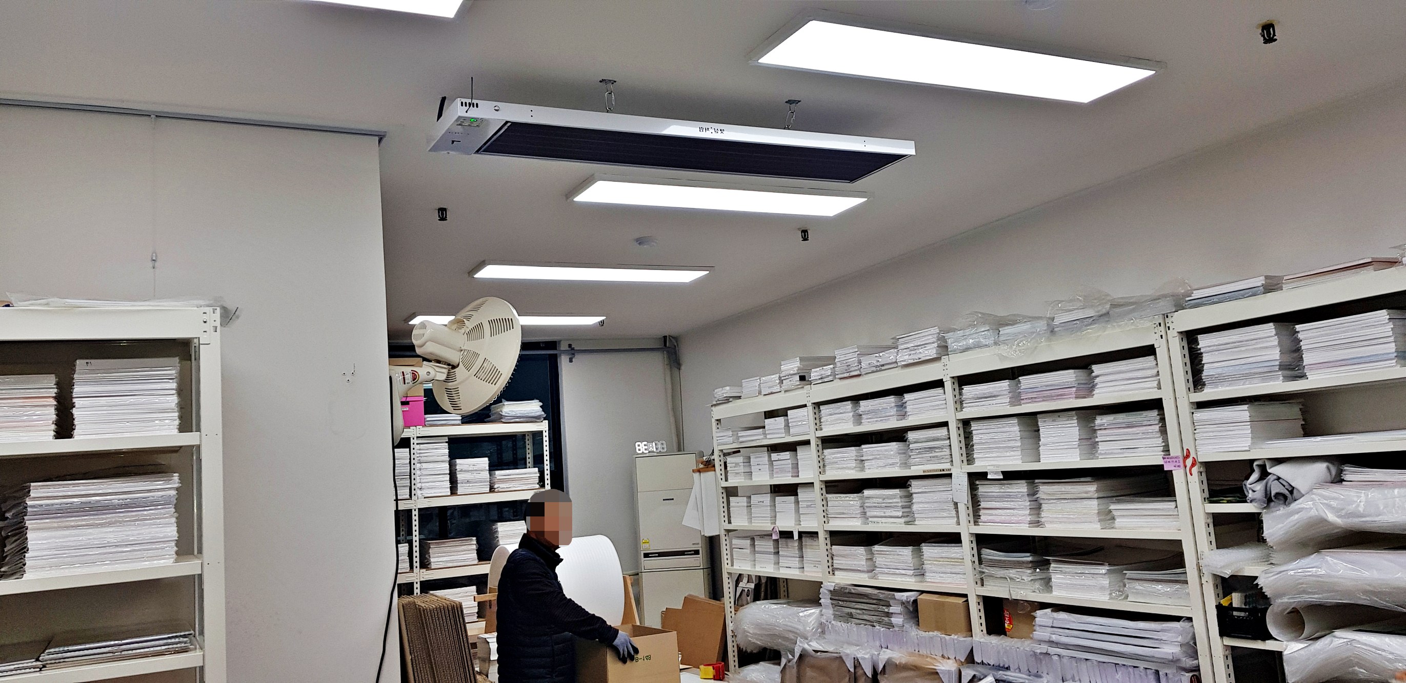 하남 인쇄공장 사무실 난로