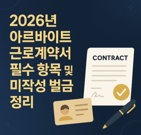 2026년-아르바이트-근로계약서-필수