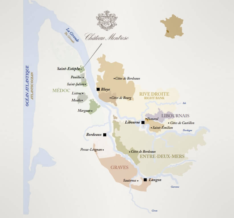 Château Montrose 1983, Saint-Estèphe, Bordeaux, France๏ฝ์คํ ๋ชฝ๋ก์ฆ 1983