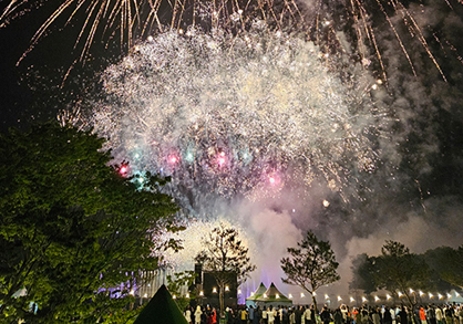 장성 황룡강 길동무 꽃길 축제