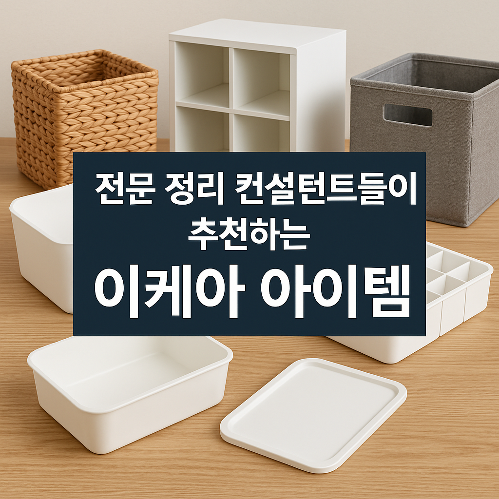 전문 정리 컨설턴트가 추천하는 이케아 아이템