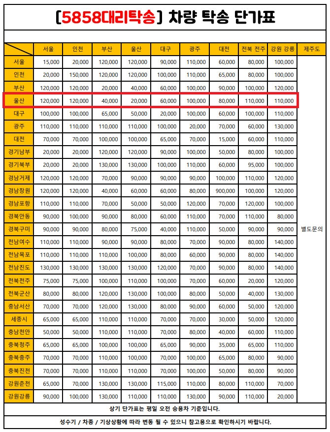 tel:1533-5858 5858대리탁송