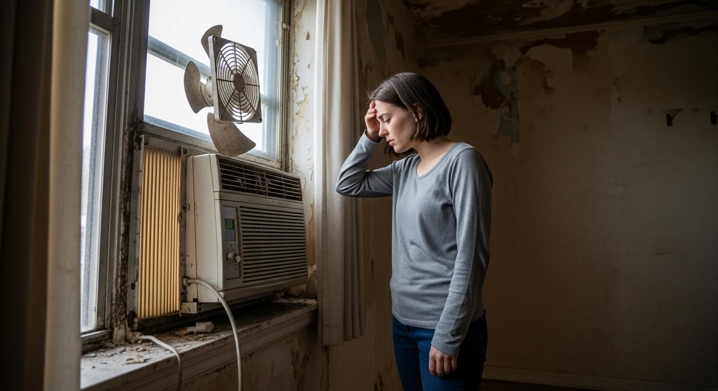 에어컨 고장 집주인