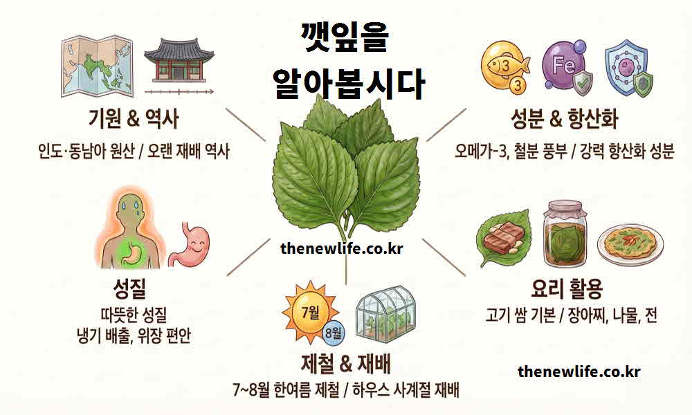 깻잎 효능 기본정보