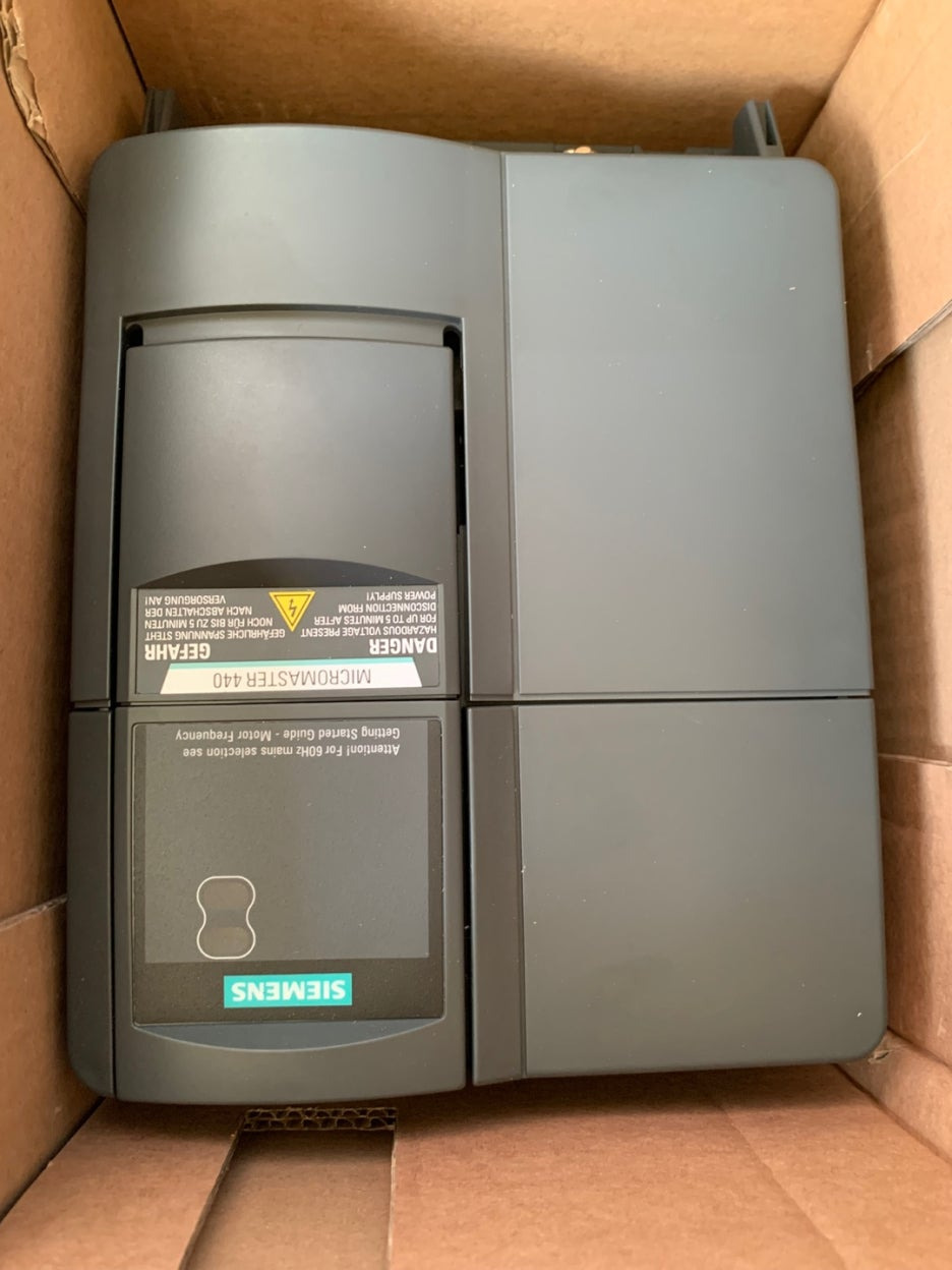 SIEMENS AC Drive MICROMASTER 440 교체 및 시운전 작업 2