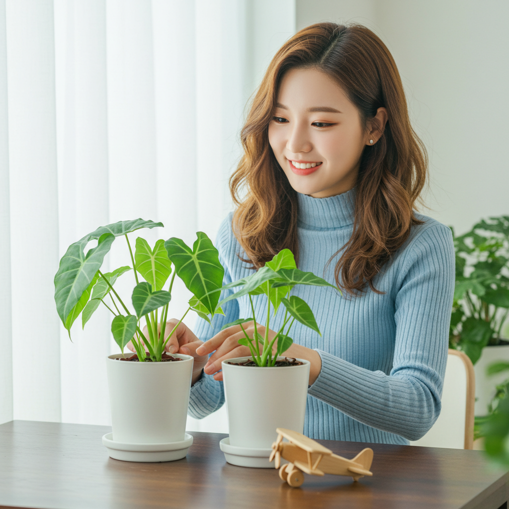 실내 정화 식물
