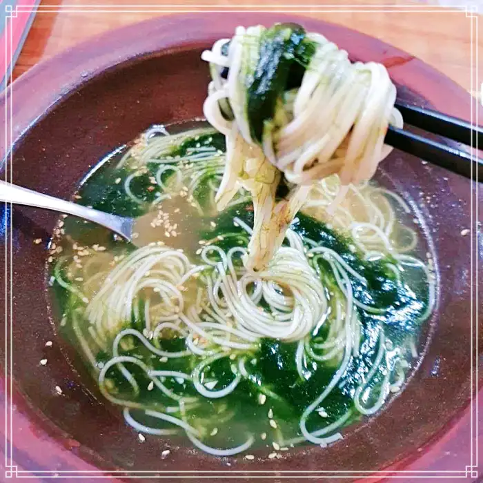광주 1913 송정역시장 맛집 매생이국수