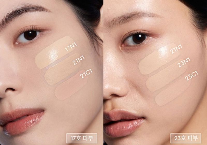 피부톤별 색상 선택 가이드